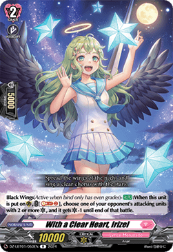 With a Clear Heart, Irizel [D-Format] (V.1 - Rare) - Lyrical Monasterio: Sparkling Stars!