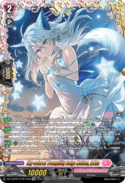 Sky-colored Tranquility Judge Maiden, Arkha [D-Format] (V.2 - Double Frame Rare) - Lyrical Monasterio: Sparkling Stars!
