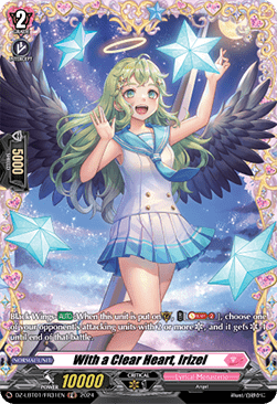 With a Clear Heart, Irizel [D-Format] (V.2 - Frame Rare) - Lyrical Monasterio: Sparkling Stars!