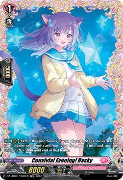 Convivial Evening! Rasky [D-Format] (V.2 - Frame Rare) - Lyrical Monasterio: Sparkling Stars!