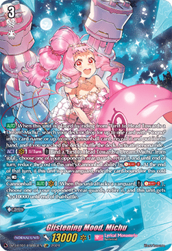 Glistening Mood, Michu [D-Format] (V.3 - Secret Rare) - Lyrical Monasterio: Sparkling Stars!