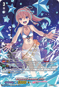 Brightest Dreamer, Lilfa [D-Format] (V.3 - Secret Rare) - Lyrical Monasterio: Sparkling Stars!