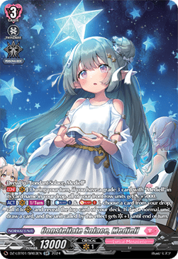 Constellate Solace, Mediell [D-Format] (V.4 - Silver Rare) - Lyrical Monasterio: Sparkling Stars!