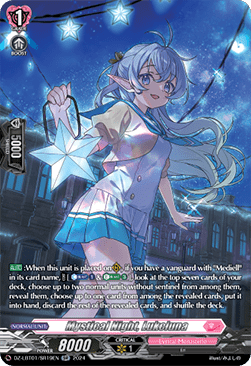 Mystical Night, Lukcluna [D-Format] (V.3 - Silver Rare) - Lyrical Monasterio: Sparkling Stars!