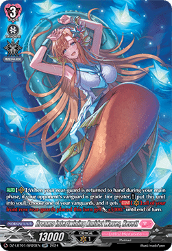 Dreams Intertwining Amidst Waves, Revett [D-Format] (V.3 - Silver Rare) - Lyrical Monasterio: Sparkling Stars!