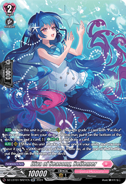 Diva of Seasong, Bellemer [D-Format] (V.3 - Silver Rare) - Lyrical Monasterio: Sparkling Stars!
