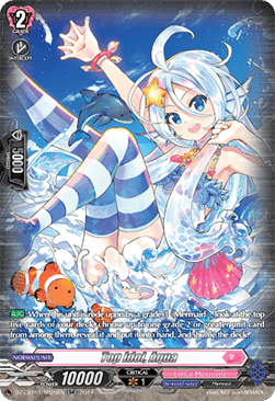 Top Idol, Aqua [D-Format] (V.3 - Silver Rare) - Lyrical Monasterio: Sparkling Stars!