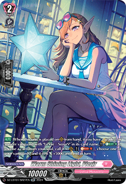 Warm Shining Light, Plezjr [D-Format] (V.3 - Silver Rare) - Lyrical Monasterio: Sparkling Stars!