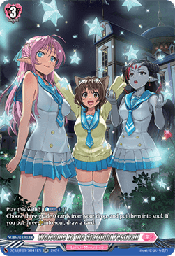 Welcome to the Starlight Festival! [D-Format] (V.3 - Silver Rare) - Lyrical Monasterio: Sparkling Stars!