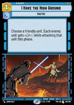I Have the High Ground - Twilight of the Republic