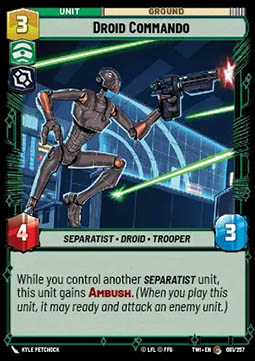 Droid Commando - Twilight of the Republic