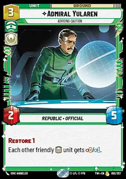 Admiral Yularen, Advising Caution - Twilight of the Republic