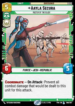 Aayla Secura, Master of the Blade - Twilight of the Republic