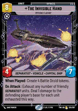 The Invisible Hand, Imposing Flagship - Twilight of the Republic