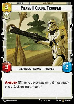 Phase II Clone Trooper - Twilight of the Republic