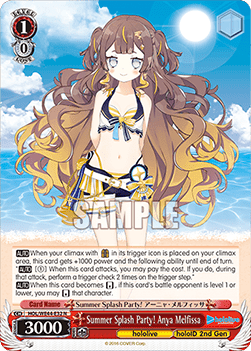 Summer Splash Party! Anya Melfissa (V.1 - Common) - hololive production Summer Collection Premium Booster