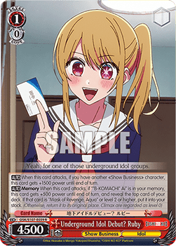 Underground Idol Debut? Ruby (V.1 - Rare) - OSHI NO KO