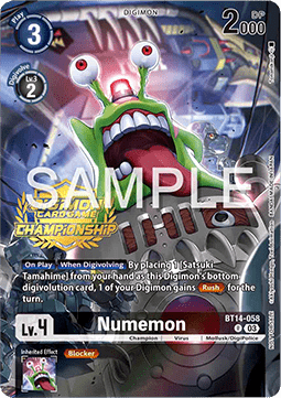 Numemon (BT14-058) - Championship 2024 Promos