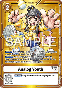 Analog Youth (EX1-066) - Championship 2024 Promos