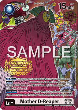 Mother D-Reaper (EX2-007) - Championship 2024 Promos