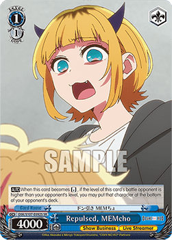Repulsed, MEMcho (V.2 - Super Rare) - OSHI NO KO