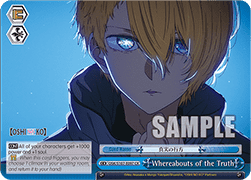 Whereabouts of the Truth (V.1 - Climax Rare) - OSHI NO KO