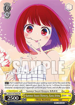 Summer Sweet Memory, Kana Arima - OSHI NO KO
