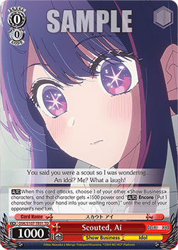 Scouted, Ai (V.1 - Trial Deck) - OSHI NO KO