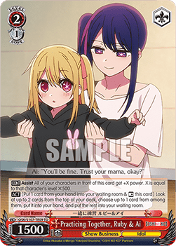 Practicing Together, Ruby & Ai (V.1 - Trial Deck) - OSHI NO KO