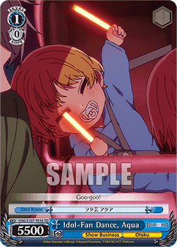 Idol-Fan Dance, Aqua (V.1 - Trial Deck) - OSHI NO KO
