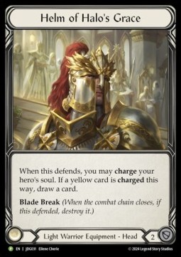 Helm of Halo's Grace (Cold Foil) - Judge Promos