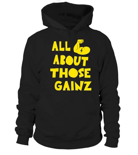 All About Those Gainz Bodybuilding T-shirt Hoodie Unisex