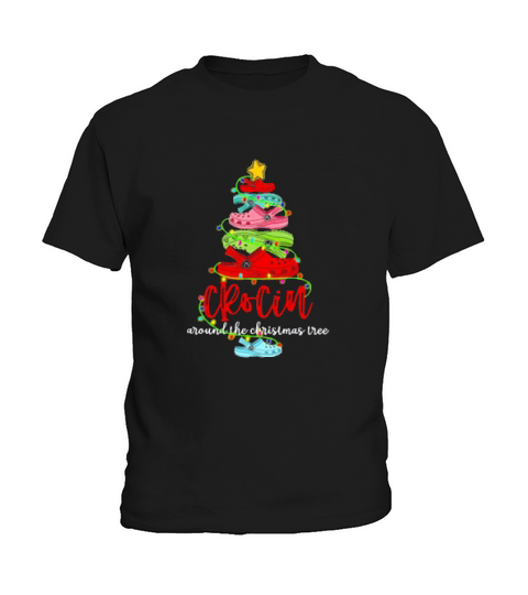 Crocin Around The Christmas Tree Kids T-Shirt