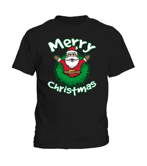 Merry Christmas Advent Wreath Kids T-Shirt