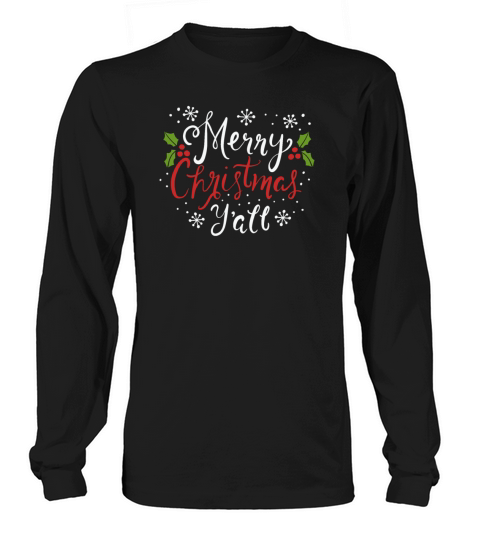 Merry Christmas Long sleeved Unisex