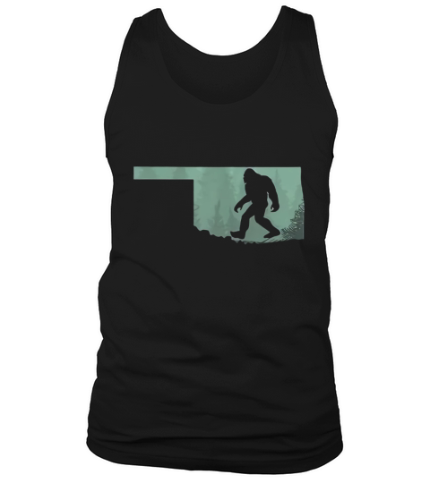 Oklahoma Bigfoot T-shirt Tank Top Unisex