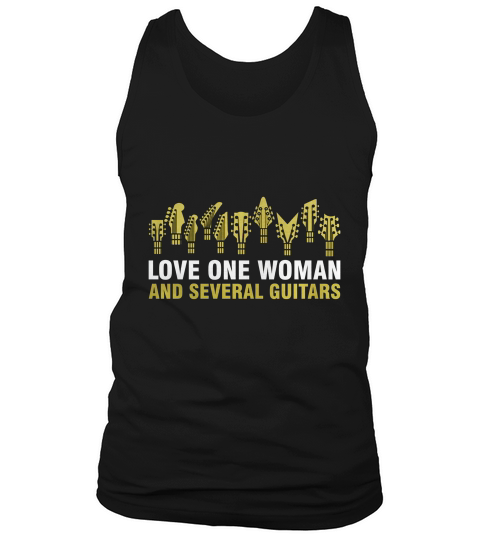 One Woman - Several Guitars Tank Top Unisex
