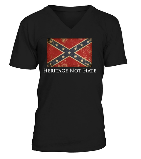 Heritage Not Hate V-Neck T-shirt
