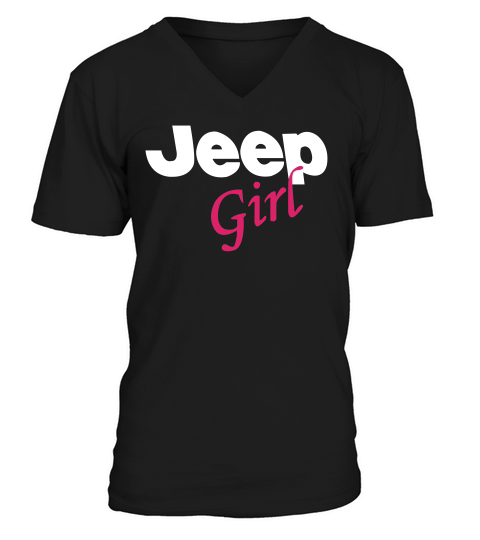 Jeep Girls T Shirt V-Neck T-shirt