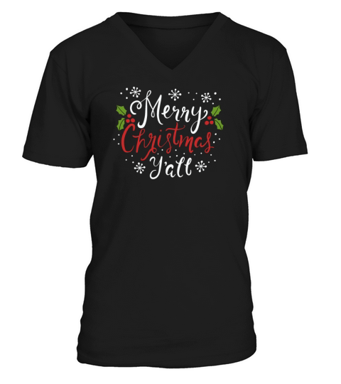 Merry Christmas V-Neck T-shirt