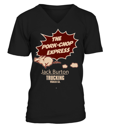 Pork Chop Express V-Neck T-shirt