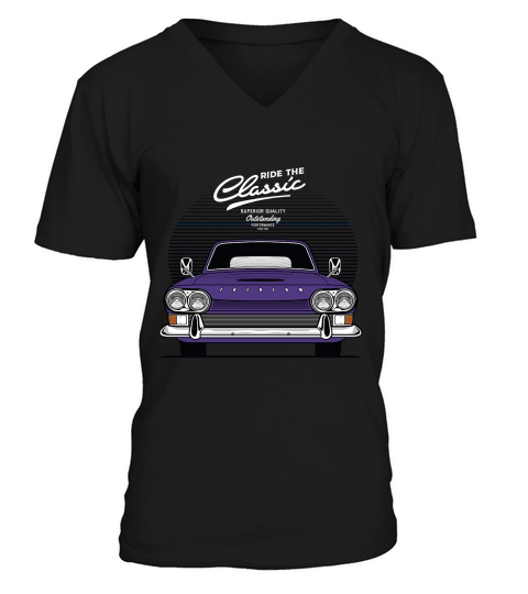 Vintage Car 19 V-Neck T-shirt