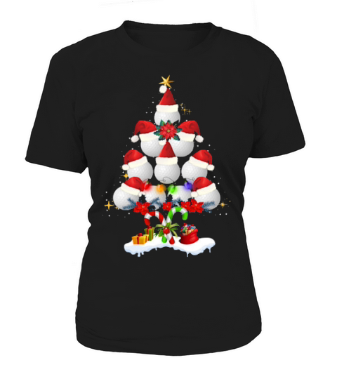 Christmas Gulf Ball Tree 4 Christmas Gift Ideas Women's T-Shirt