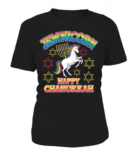 Jewnicorn Happy Chanukkah Women's T-Shirt