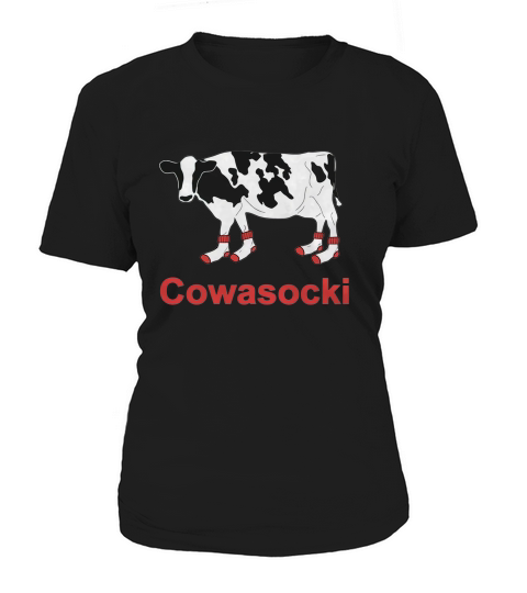 Milk Cow In Socks - Cowasocki Cow A Socky Women's T-Shirt