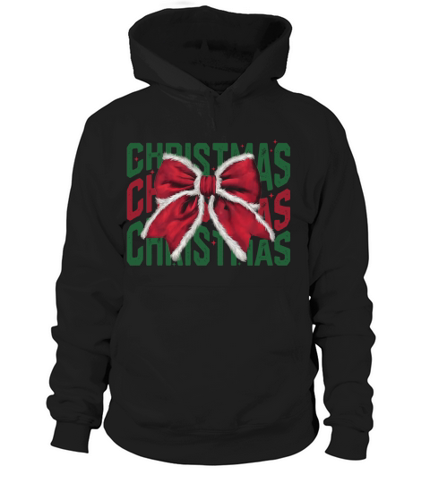 Christmas bow3 Hoodie Unisex