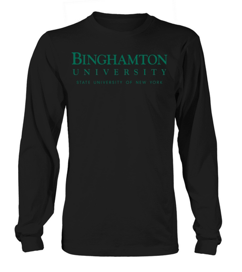 Simple Logo Binghamton University 2020 Long sleeved Unisex