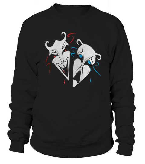 comedy and tragedy Sweatshirt Unisex