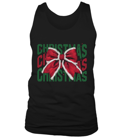 Christmas bow3 Tank Top Unisex