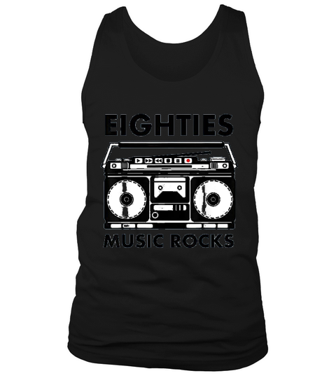 Eighties Music Rocks Tank Top Unisex